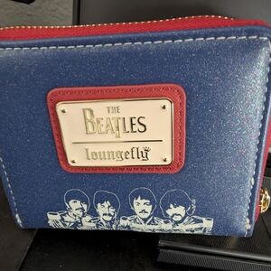 Loungefly The Beatles Blue Wallet